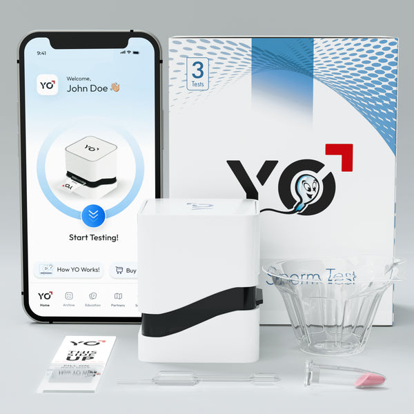 Pregmate | YO Home Sperm Test – 3-Test Kit