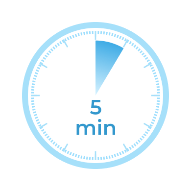Read result at 5 min