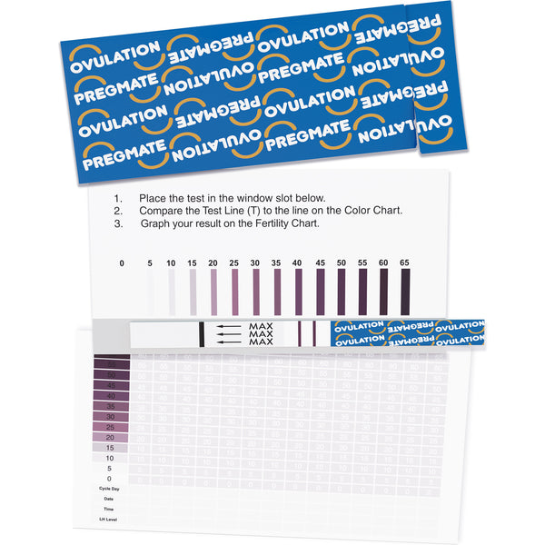 Pregmate Ovulation Test Strips with Numeric Results